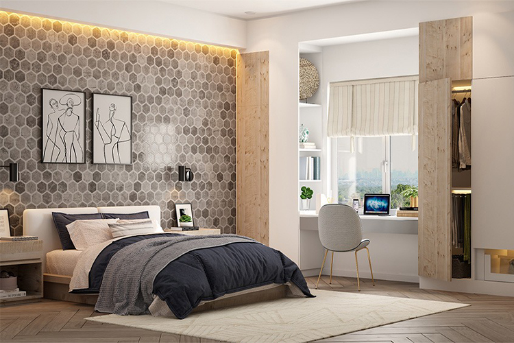 8 bedroom wall tile design ideas that will reinvent your sleep paradise