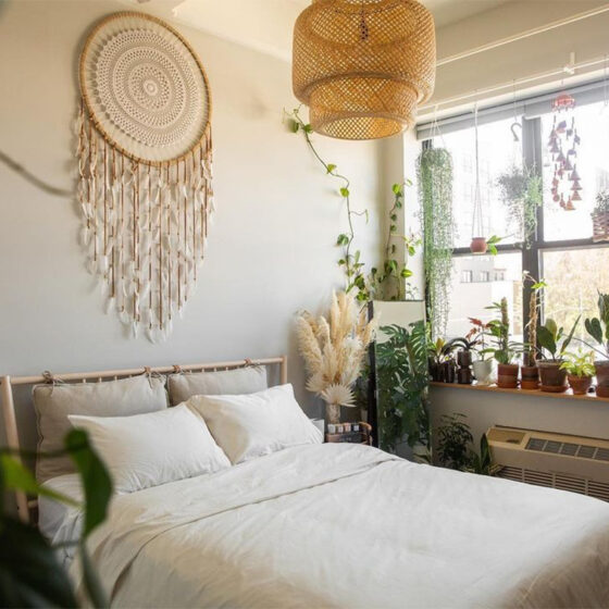 Boho style bedroom ideas for your home