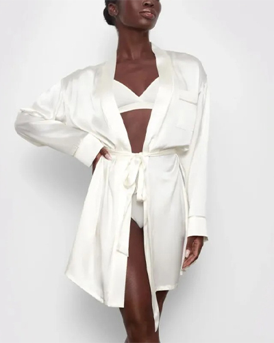 Skims Silk Robe Review